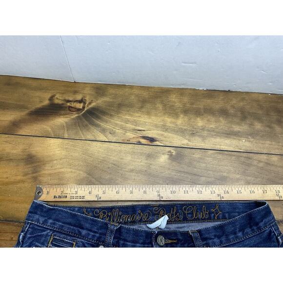 Billionaire Boys Club BBC Denim Astronaut Jeans Embroidered Blue Men's 34 - Picture 10 of 12